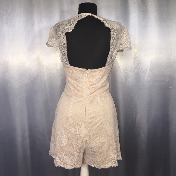 Bebe womens lace romper - Picture 3 of 7